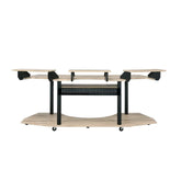 Eleazar Natural Oak Music Desk Model 92897 By ACME Furniture
